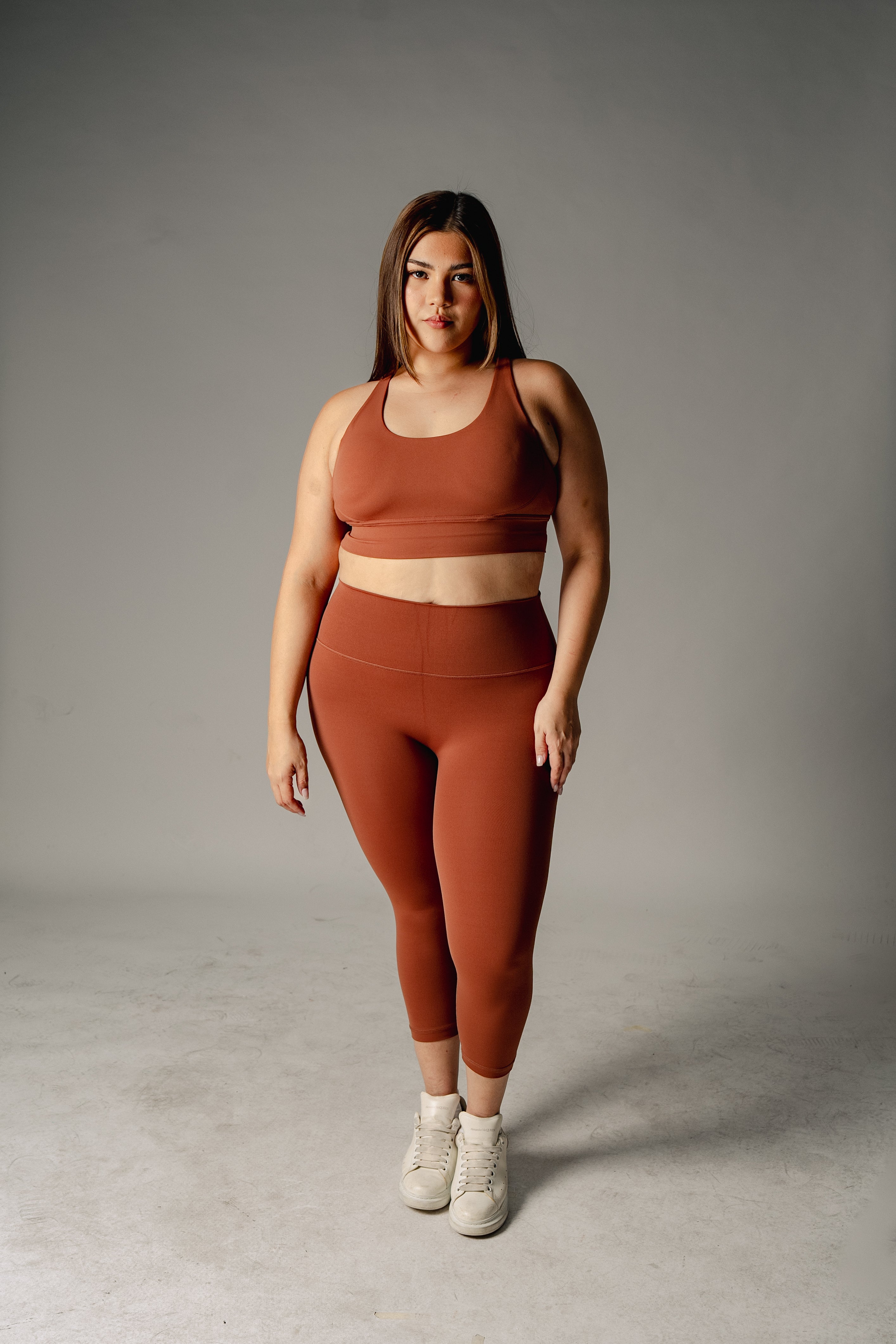 Smooth and Sleek High Rise Cropped Leggings