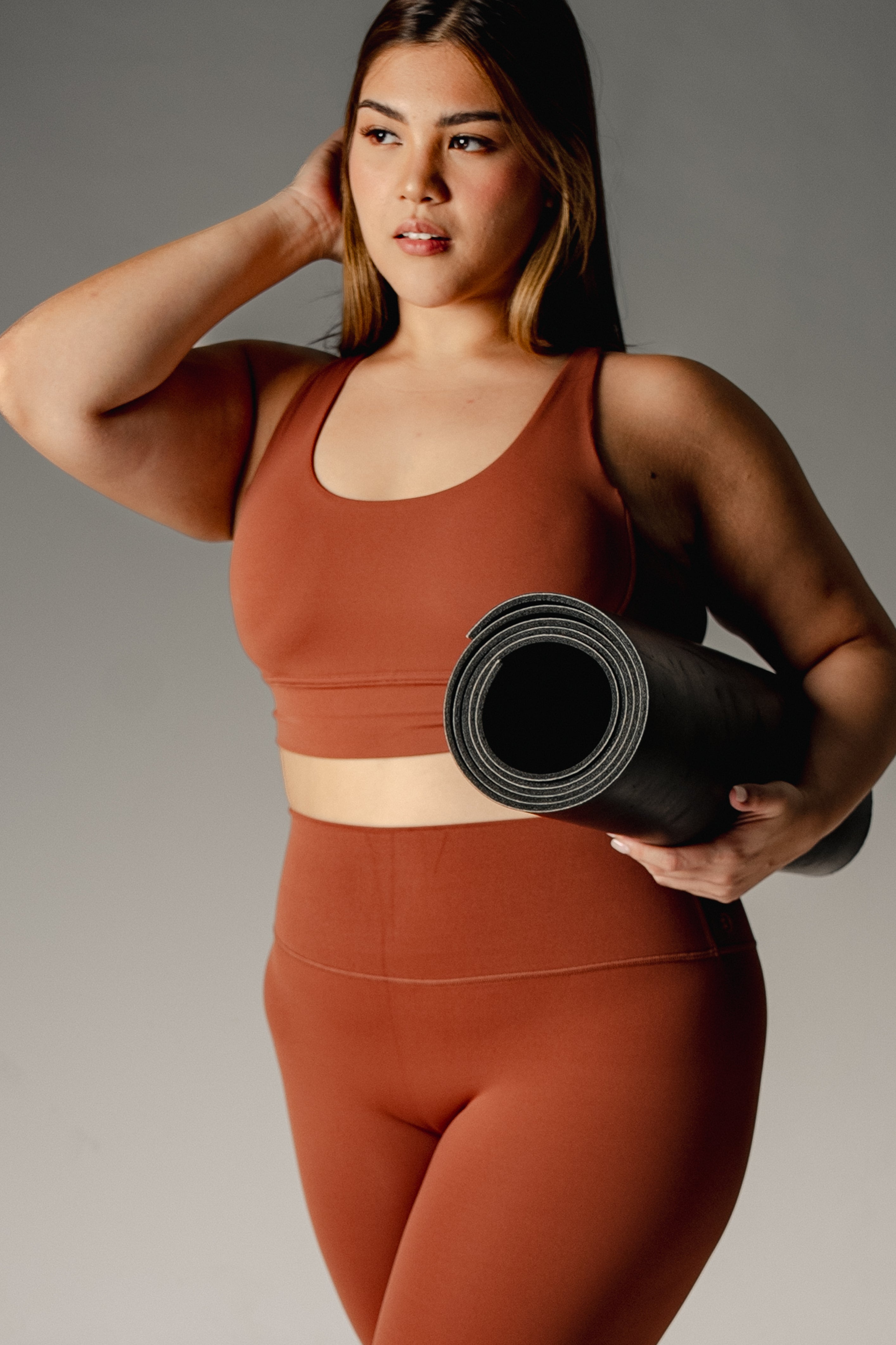 Smooth and Sleek High Rise Cropped Leggings